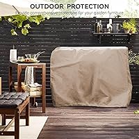 Vista 6 de Funda para mesa de preparación al aire libre, cubierta impermeable resistente para mesa portátil pequeña al aire libre, compatible con carrito