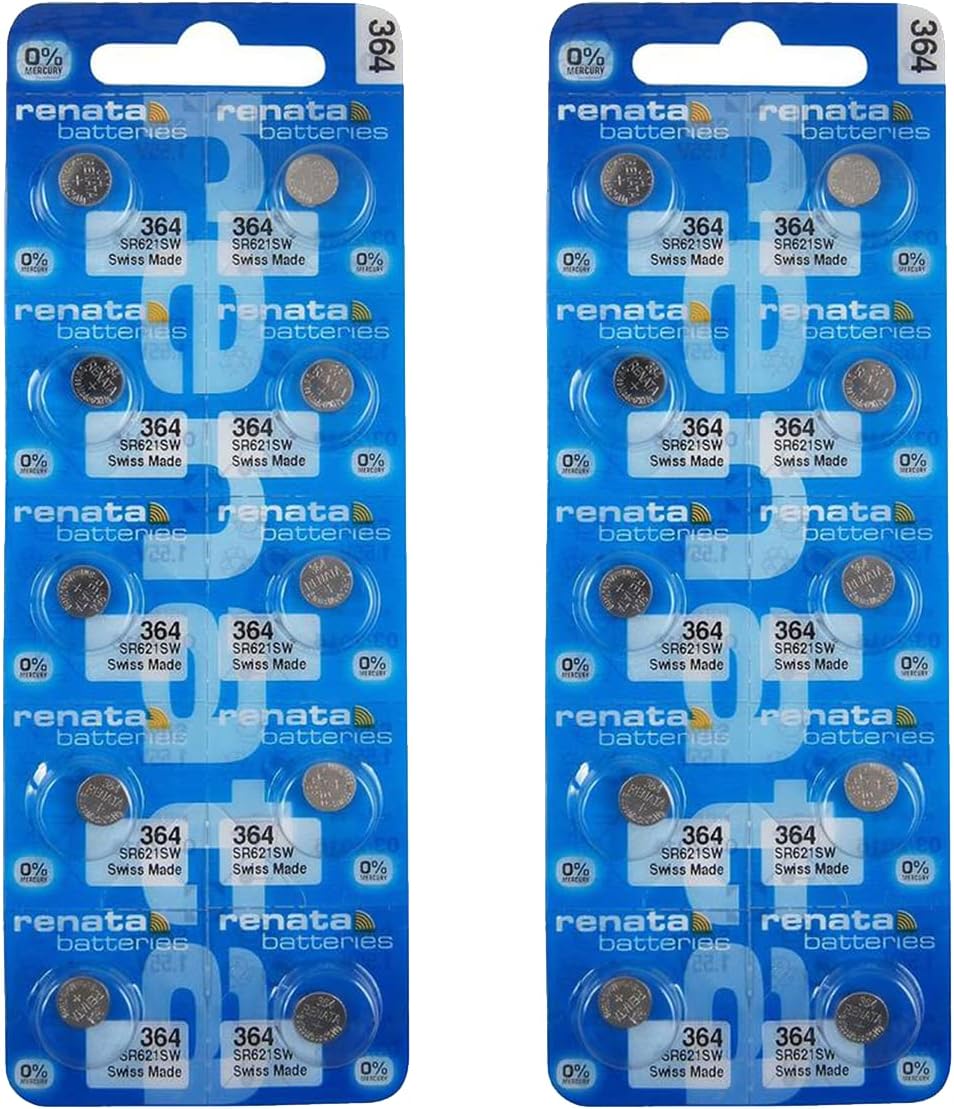 Renata #364 20 Watch Batteries