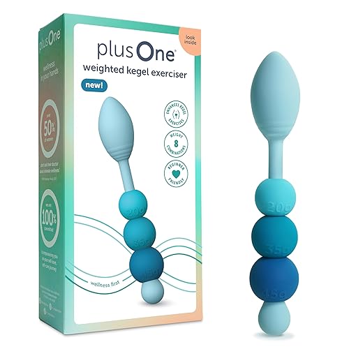 plusOne Kegel Trainer, Pelvic Floor Exercises