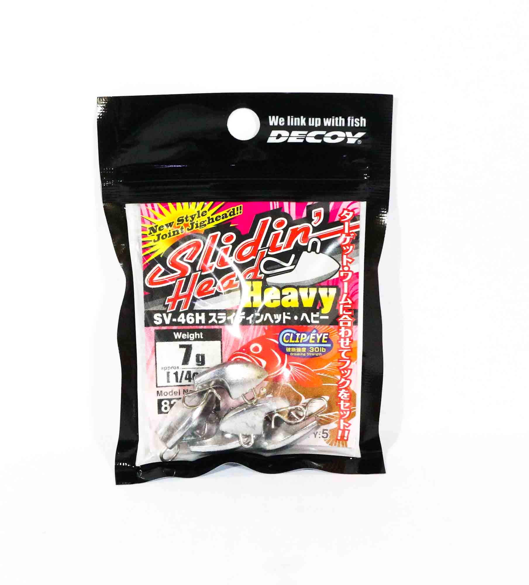 Amazon | デコイ ジグヘッド スライディンヘッドヘビ- SV-46H SLIDIN