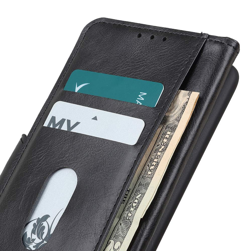 Nokia X10 / X20 Hoesje RFID Portemonnee Book Case Echt Leer Blauw