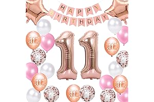 11th Birthday Decorations for Girls: Ultimate Party Supplies for an Unforgettable Celebration