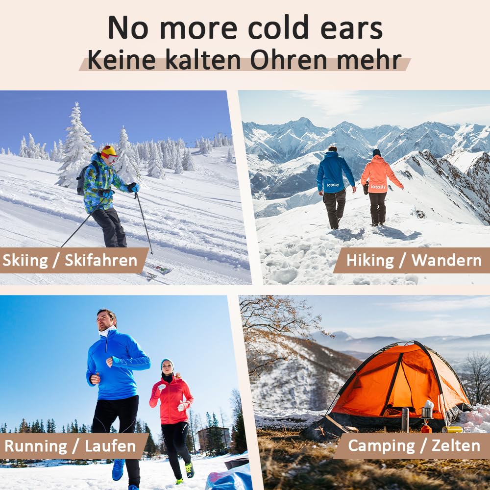 AROMA SEASON Beheizbare Ohrenschützer