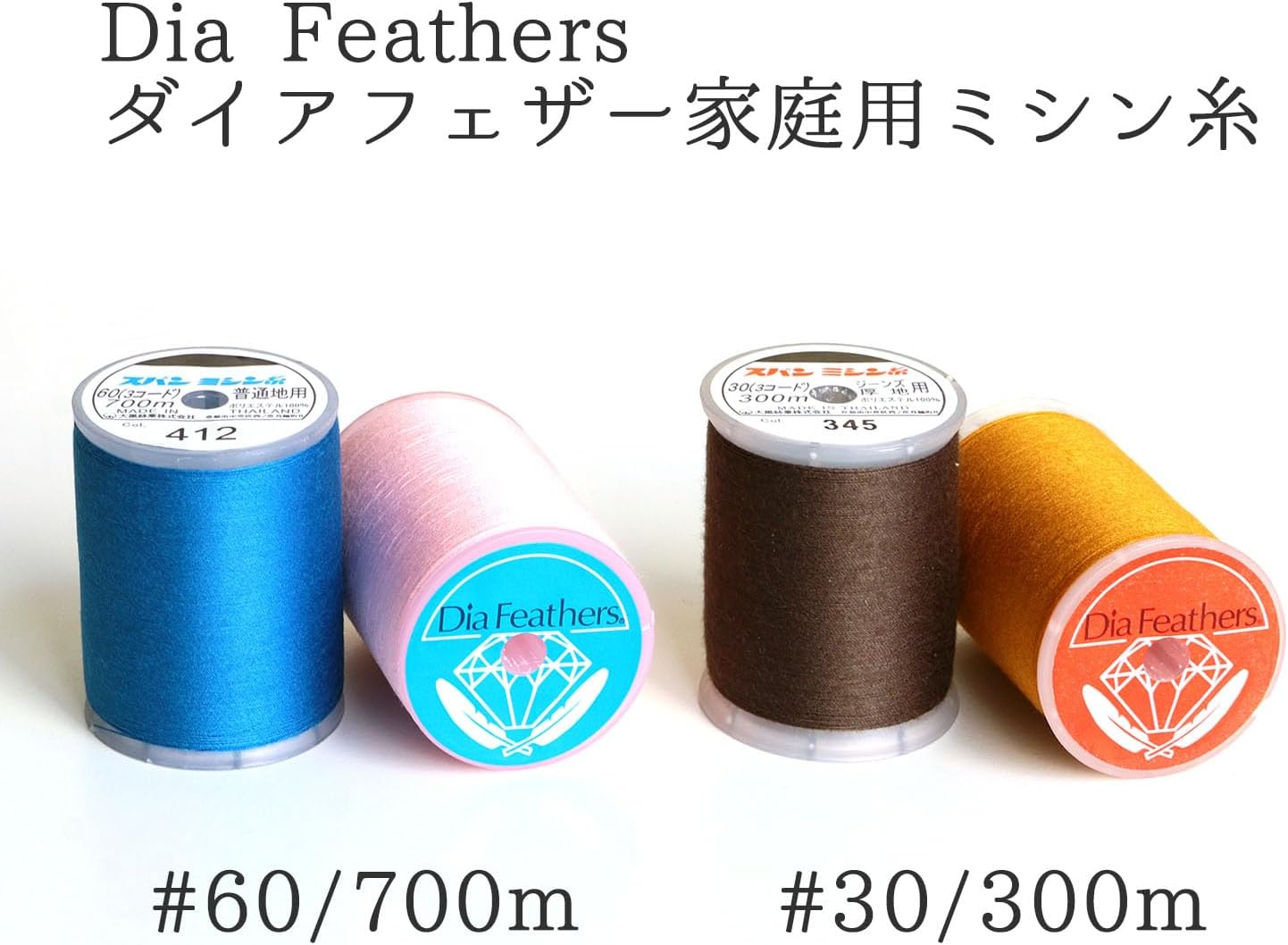 Spun Sewing Thread 60/700m² (For Normal Area) Generated