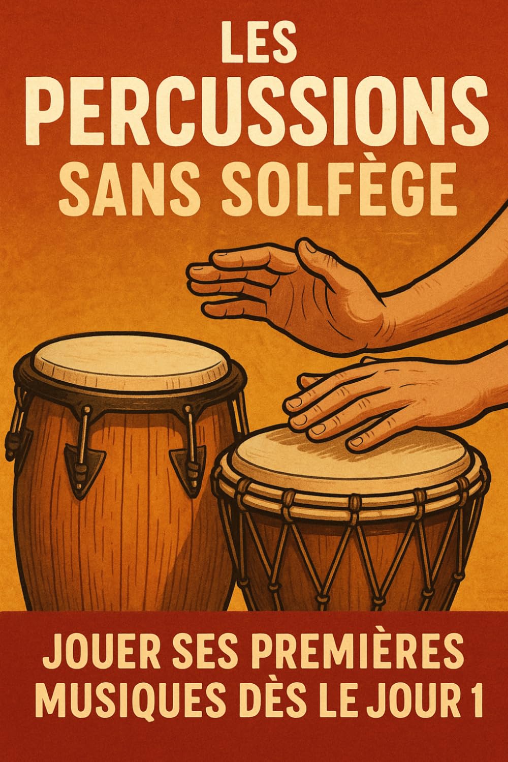 Les Percussions Sans Solfège: Jouer Ses Premières Musiques Dès le Jour 1