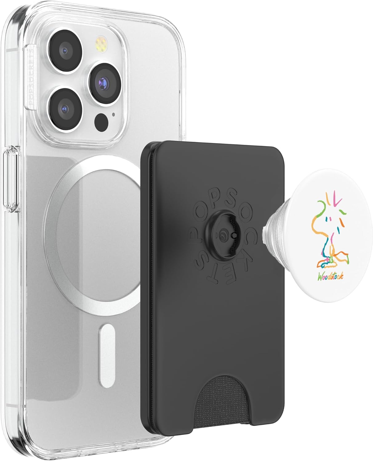 Peanuts - Woodstock Oversized PopSockets PopWallet for MagSafe