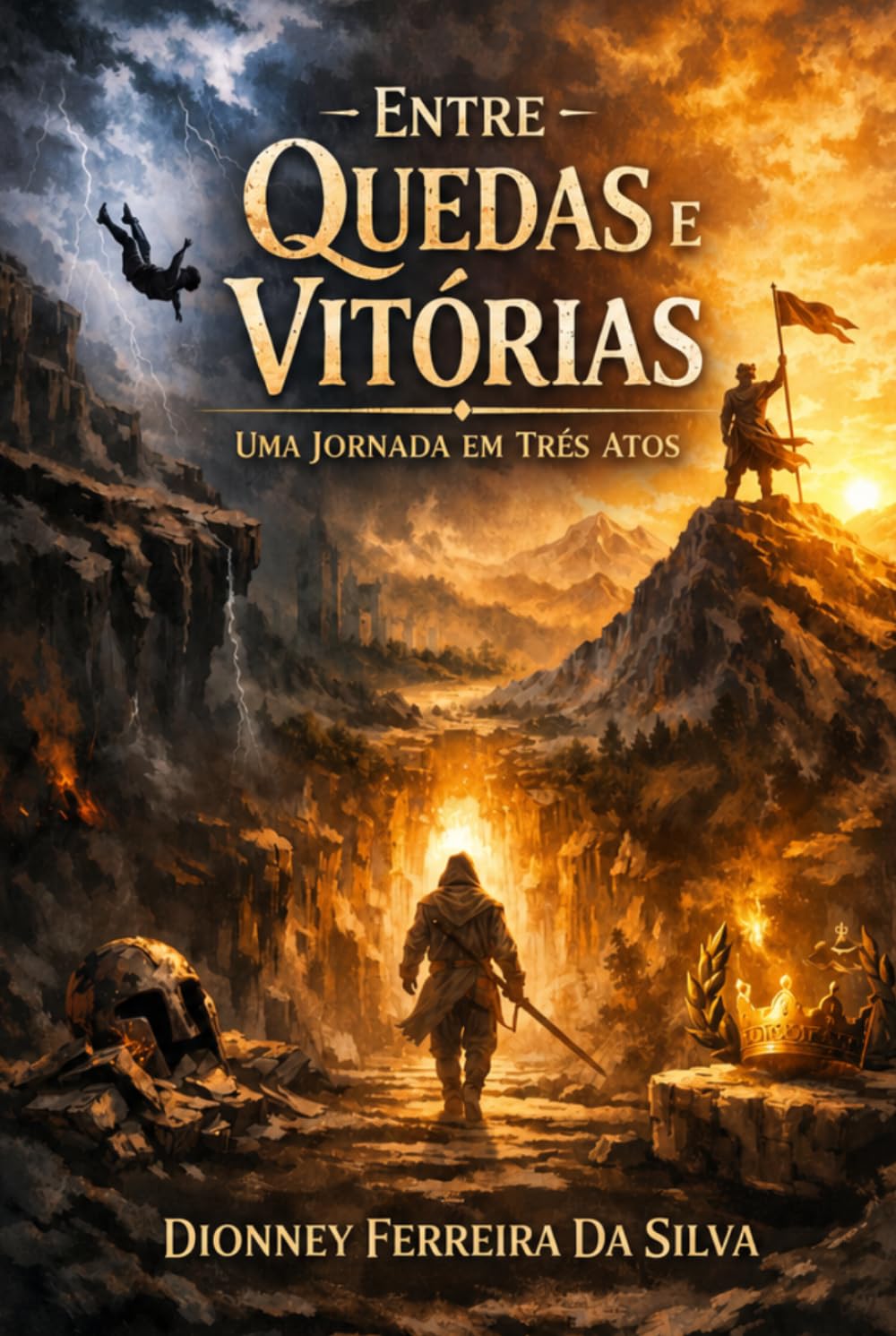 Entre quedas e vitórias uma jornada em três atos