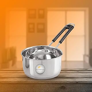 Heavy Gauge Stainless Steel Saucepan/Tea Pan, (Induction & LPG Cooking Cookware) TPan/Chaidan/Milk Pan/Sauce Pot Sauce Pan (3 Litre TPan)