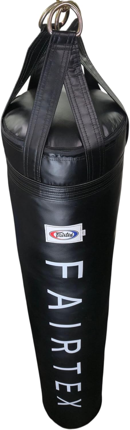 Fairtex HB17 6 Ft. Banana Bag Punching Bag for Muay Thai, Boxing, Kickboxing, MMA- Made in USA - 14" W x 70" H