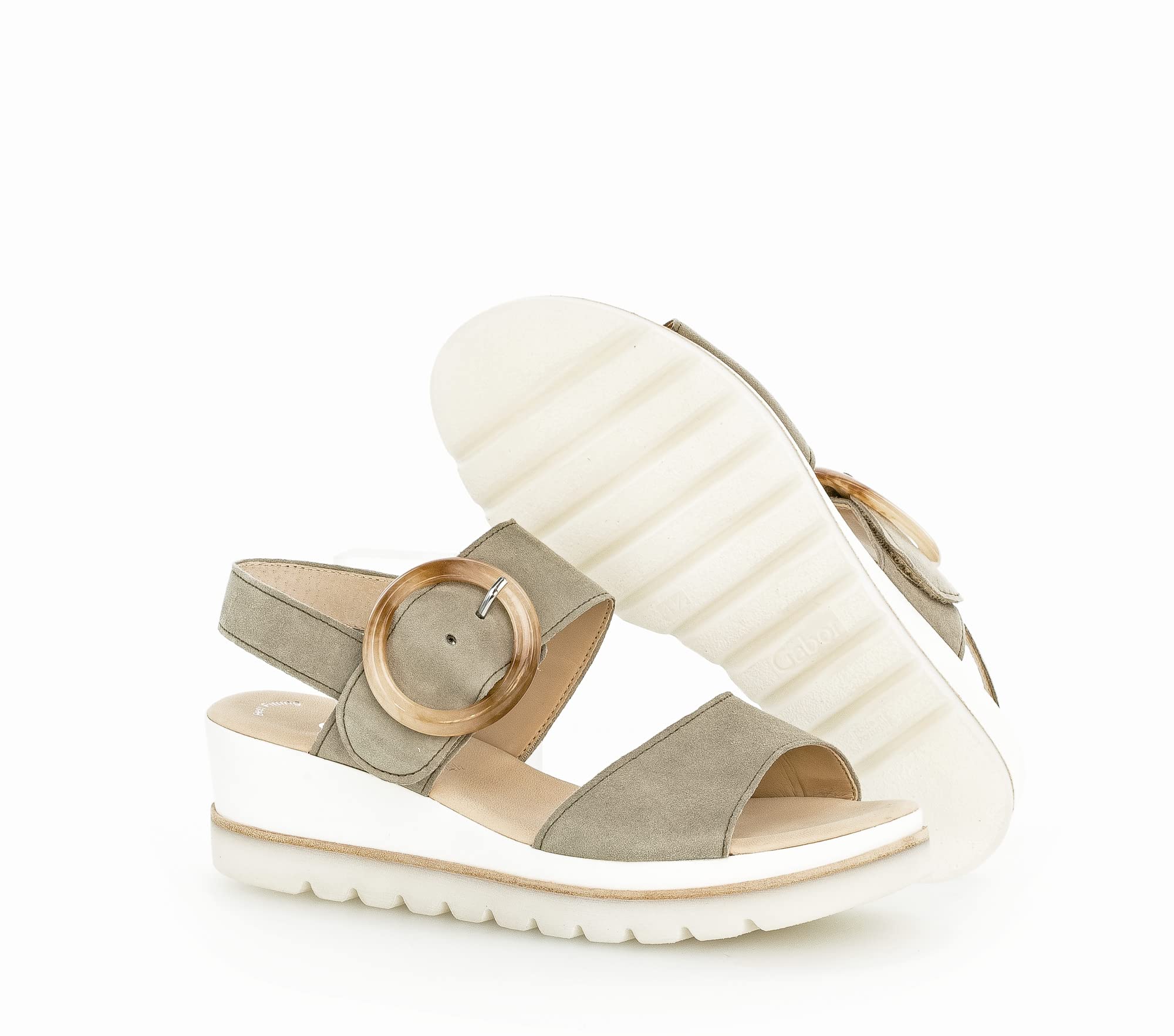 Gabor Damen Keilsandalen, Frauen Sandals,Best Fitting,Sommerschuhe,Casual