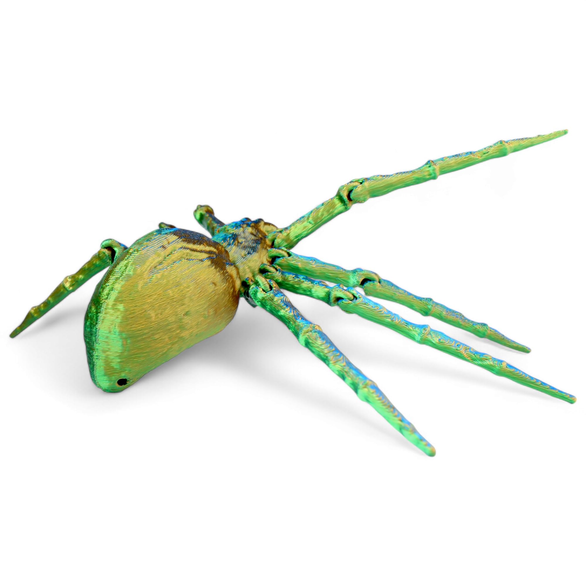 Tricolor Articulated Posable Spider with Adjustable Legs – Realistic, Collectible, Fully Customizable & Color-Changing Figurine (B0DH3KTNK8) Amazon Price History, Amazon Price Tracker