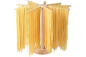 Pasta Drying Rack, Large Wood Pasta Rack Collapsible