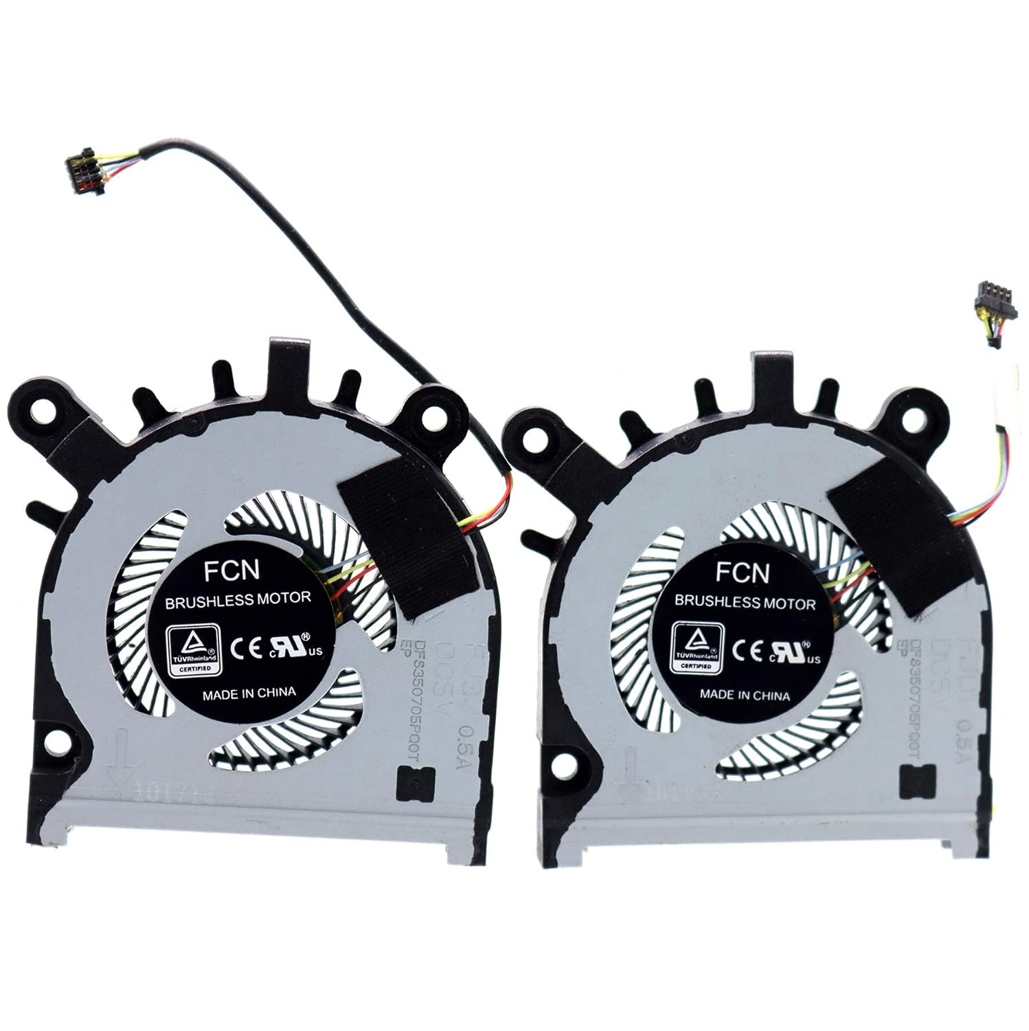 Deal4GO CPU Cooling Fan DFS350705PQ0T FJD1 w/GPU Cooler Fan DFS350705PQ0T FJ3J for Acer Swift 3 (Aspire S14) Ultrabook SF314-51 SF314-51-731X