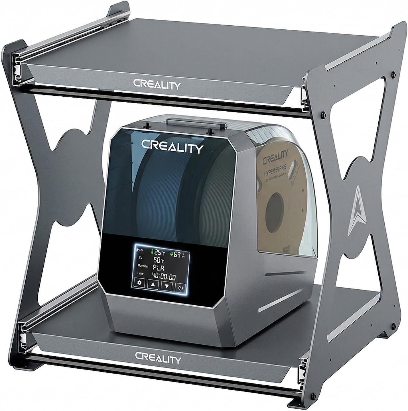 Offizieller Creality Space PI Filament Trockner Plus und CFS-Arbeitsgestell
