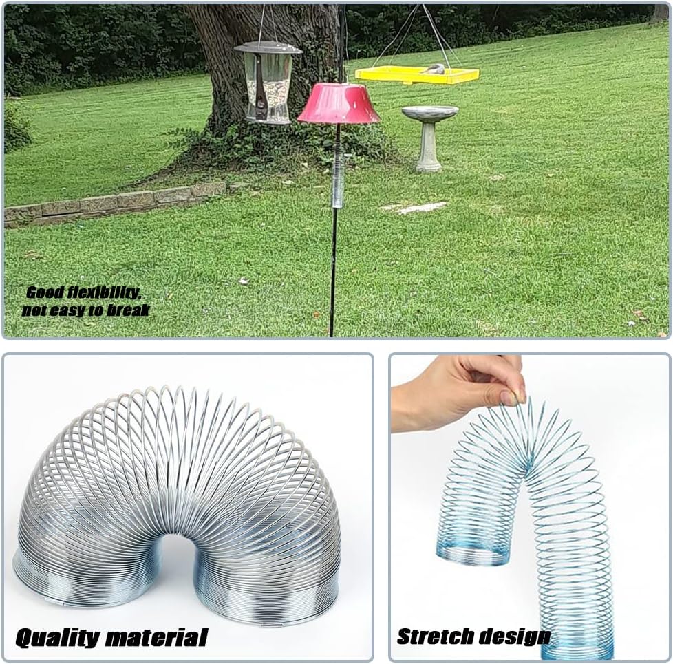 Buy Ysglory 3 Pieces Squirrel Baffle Metal Spring Device Squirrel