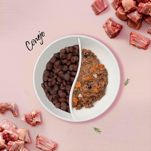 Foto 8 de 8 de Dibaq Sense - Comida húmeda para perros adultos hipoalergénico digestión sensible Dibaq Sense conejo y pavo…