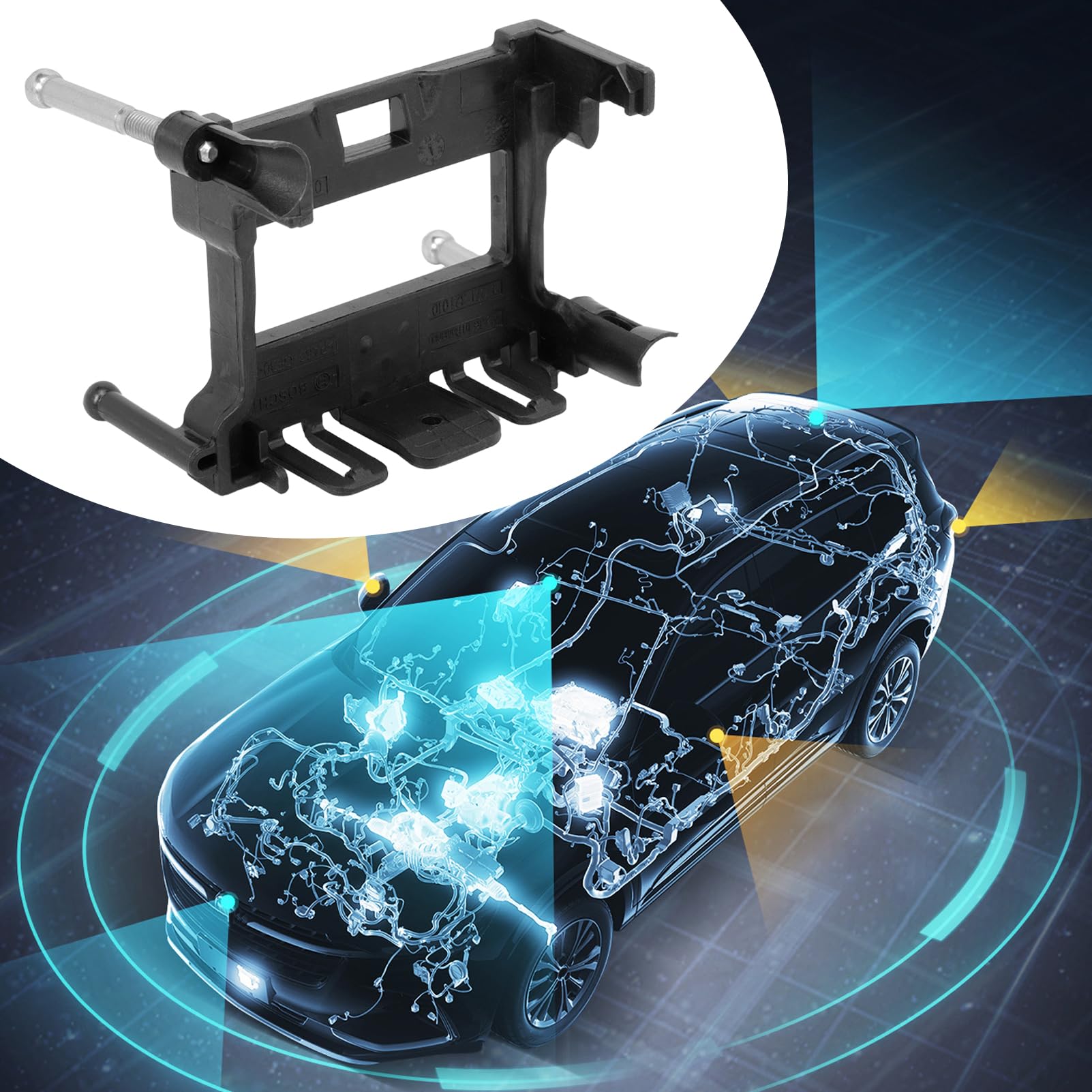 Kit di riparazione sensore radar 5G0998561 compatibile con LEON Golf MK7 e-Golf A3 Polo Fabia Toledo Octavia 5Q0907699