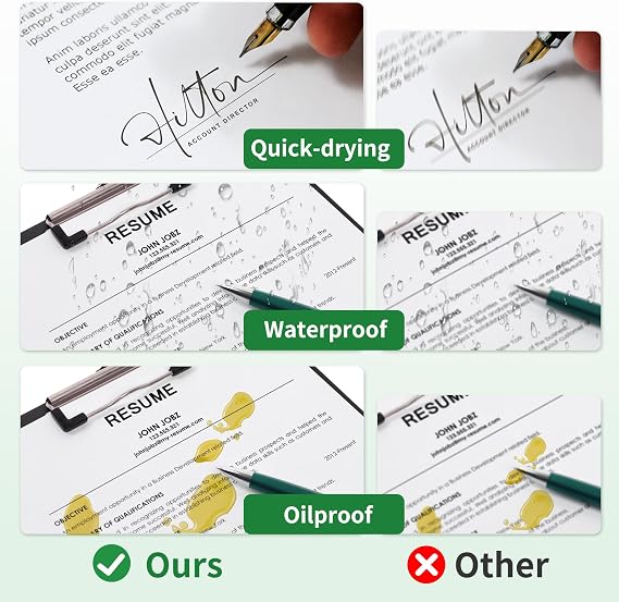 Gloryang Thermal Printer Paper 8.5 x 11 Inch US Letter Size, Quick-Dry Fan-Folded Thermal Paper, Advanced Thermal Printing, Compatible with Gloryang&JADENS PD-A4 Portable Printer, 200 Sheets
