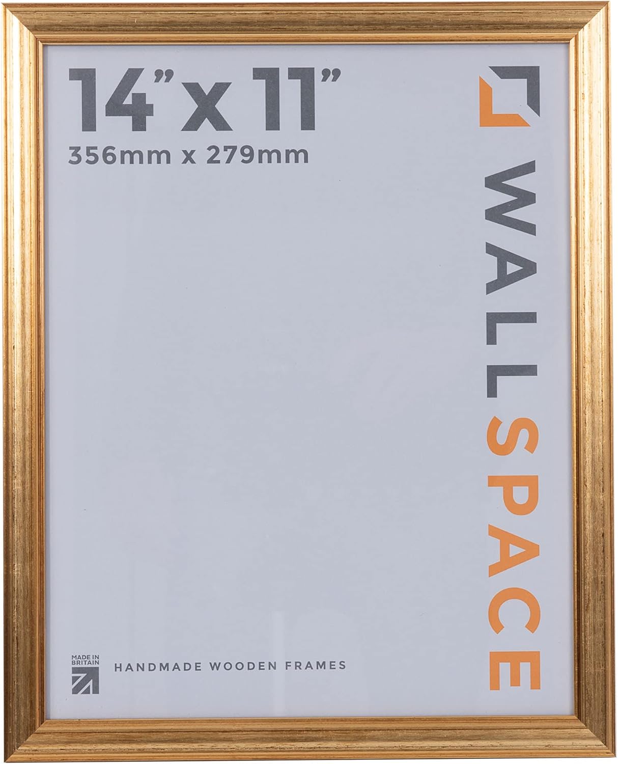Wall Space 14x11 Gold Frame Gold Picture Frame 14x11 inches 14 x 11