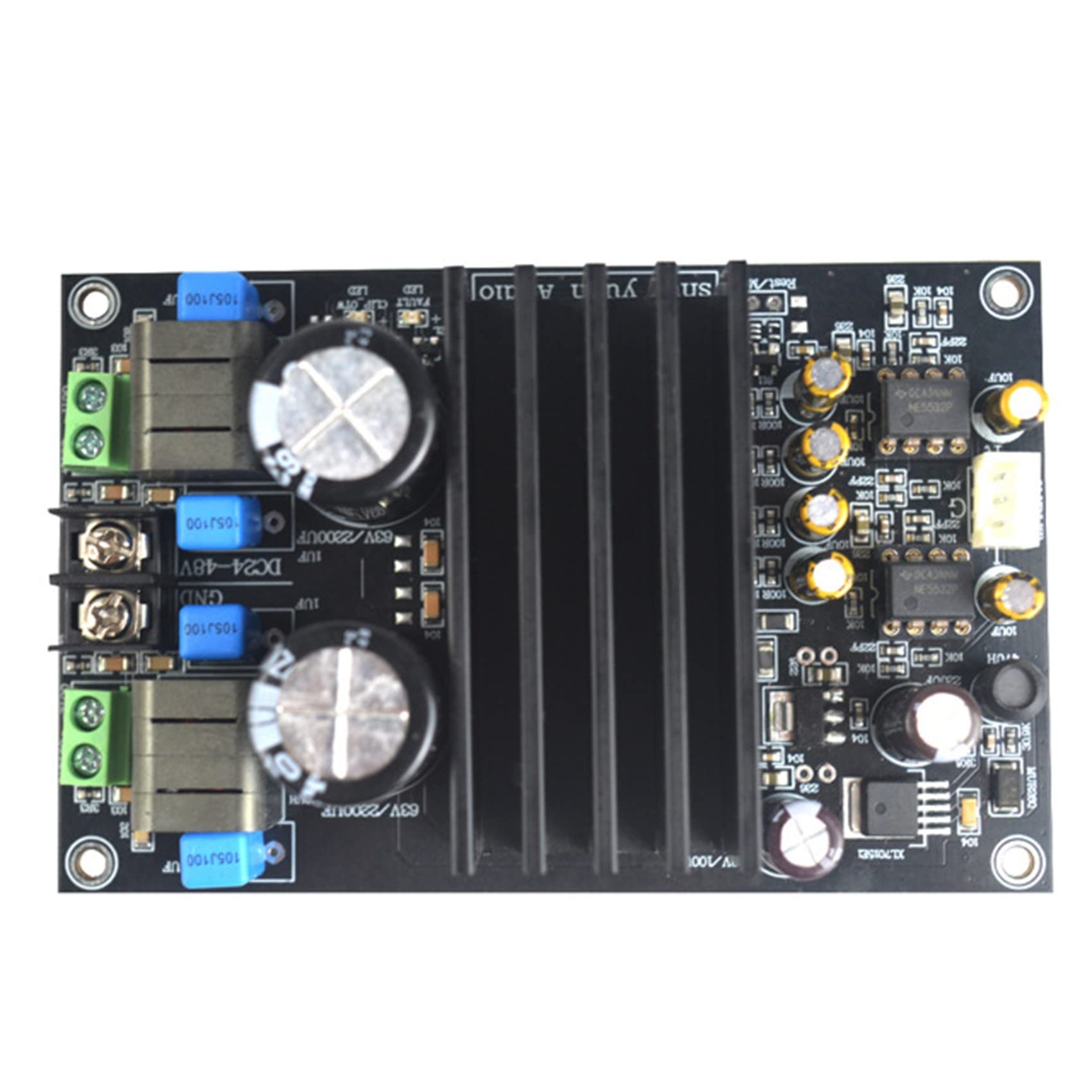 TPA3255 - Amplificador digital 2.0 DC24-48V, potencia fuerte 300W + clase D