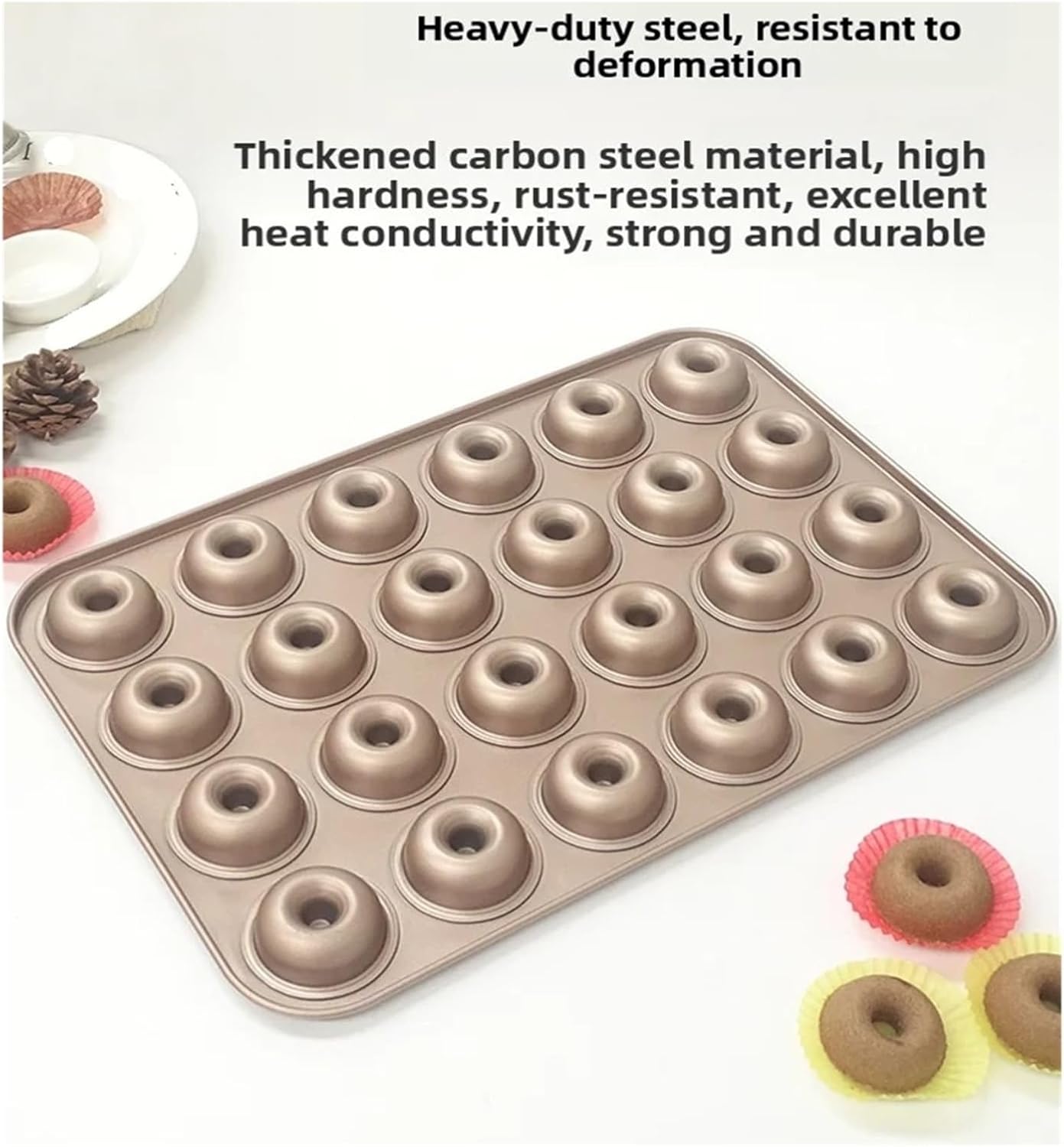 Donut Cake Baking Mold Compatible For Bakeware