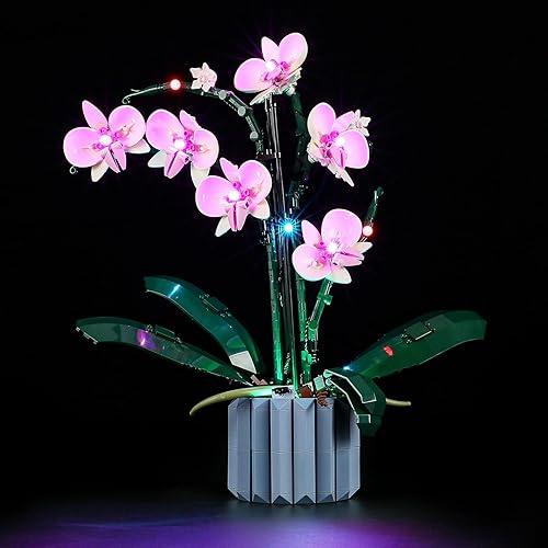 Miniatura 2 de BRIKSMAX Kit de iluminación LED para Lego Orchid 10311 - Compatible con bloques de construcción Creator Expert - Versión de interruptor de sensor de