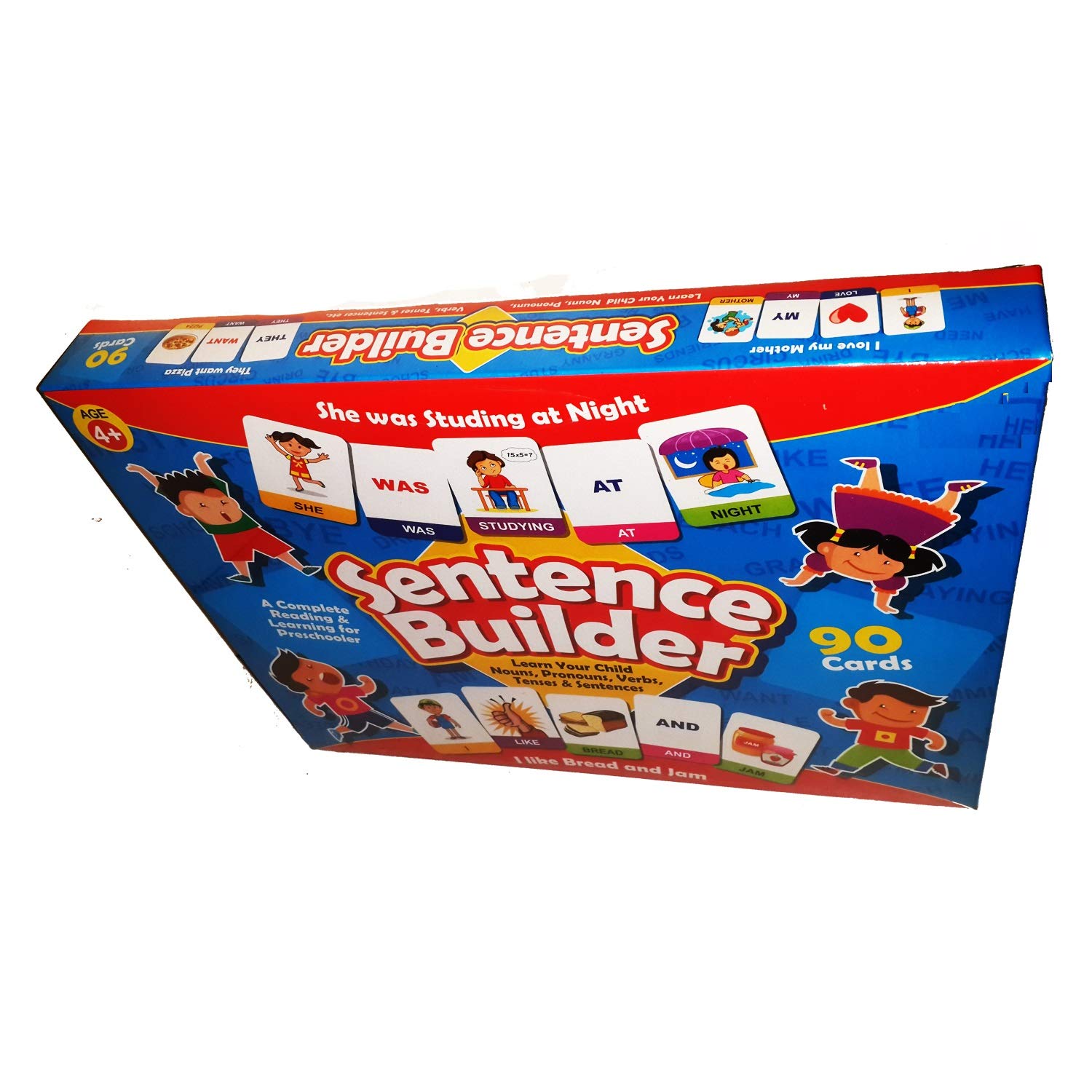 NILSEA, CJE Sentence Builder, Learn Your Child Nouns, Pronouns, Verbs, Tenses & Sentences | Educational Games (B07M5TJXQJ) Amazon Price History, Amazon Price Tracker