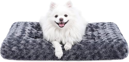 KSIIA - Cama lavable tipo jaula para perro, cómoda almohadilla antideslizante para mascotas, para razas de perros grandes, jumbo, medianos y