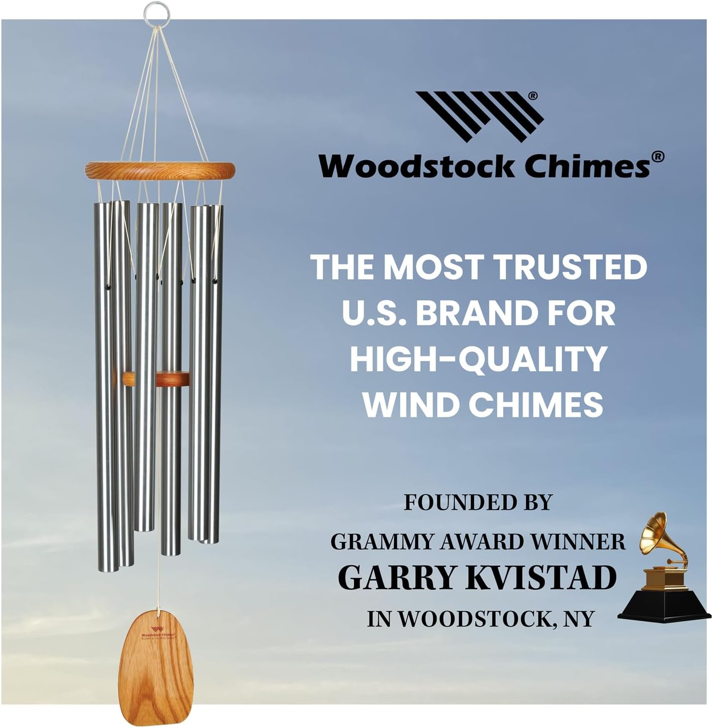 Woodstock Chimes Blowin' in The Wind Original Guaranteed Musically Tuned Chime