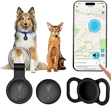 GPS Tracker Katze,Tracker Katze Unterstützt sowohl iOS- Als Auch Android-Systeme GPS Echtzeit Standortverfolgung Katzenhalsband Mit GPS 365 Lange Akkulaufzeit Katzen GPS Tracker Wasserdicht–Schwarz