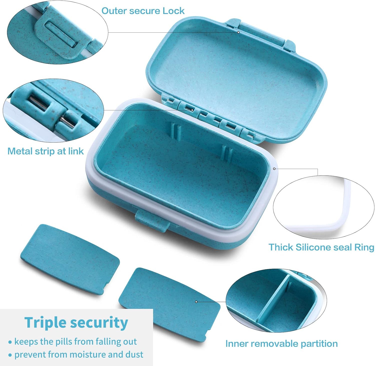 Removable Compartments Waterproof Organizer Supplements Image