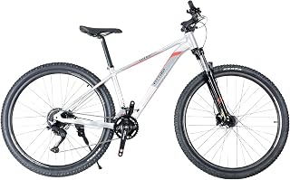 FitTrip Niner 29T Mountain Bicycle with Shimano CUES 2x9 Speed Drivetrain, Shimano MT201 Hydraulic Disc Brakes, SR Suntour... Price In India