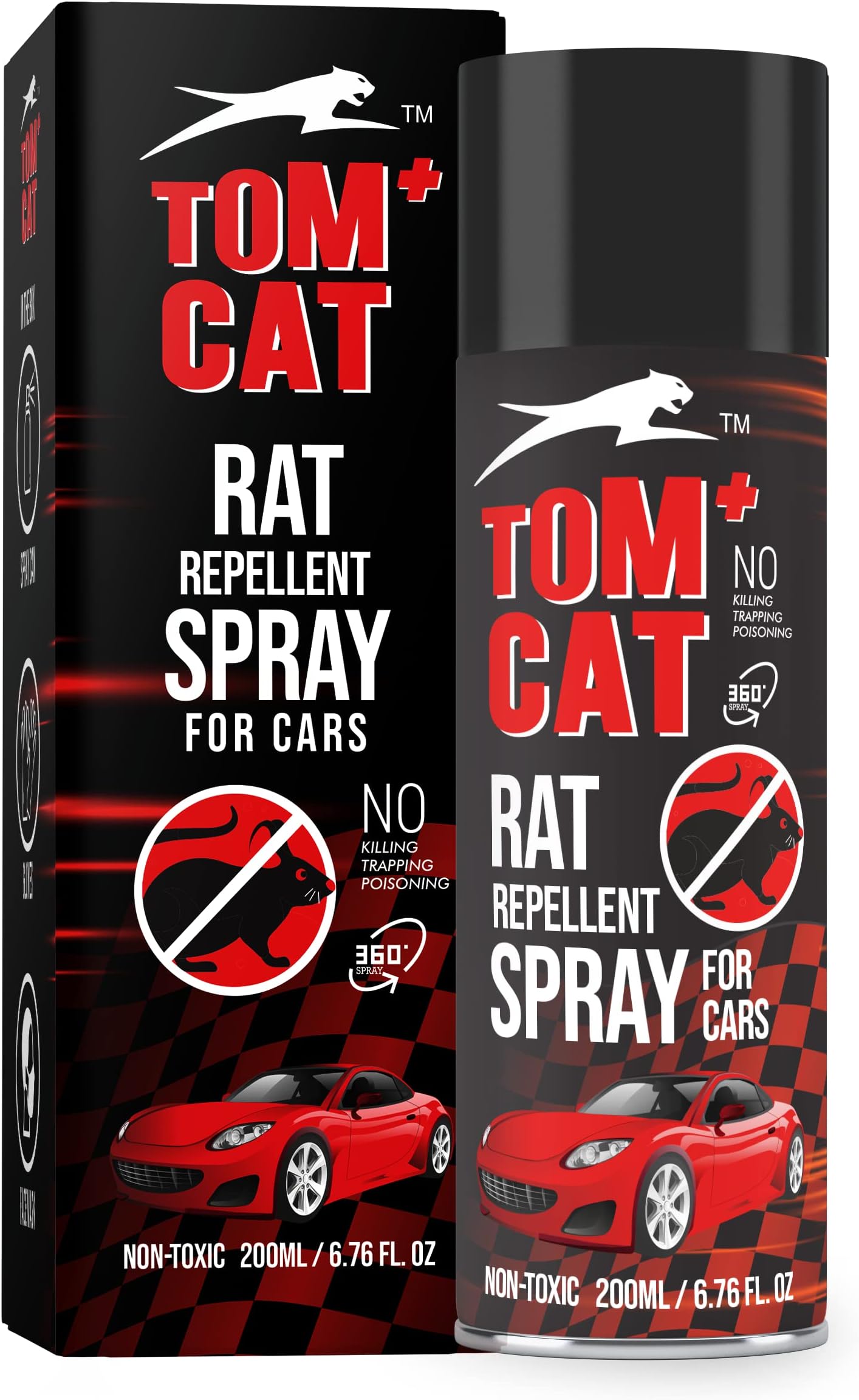 Tom Cat No Entry Rat Repellent/Repel Spray for Car Rat Protection