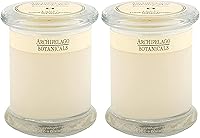 Vista 6 de Archipelago Botanicals Charleston Vela en tarro de cristal, aroma a jazmín, tuberosa y jacinto, mechas de vela sin plomo, quema aproximadamente 60