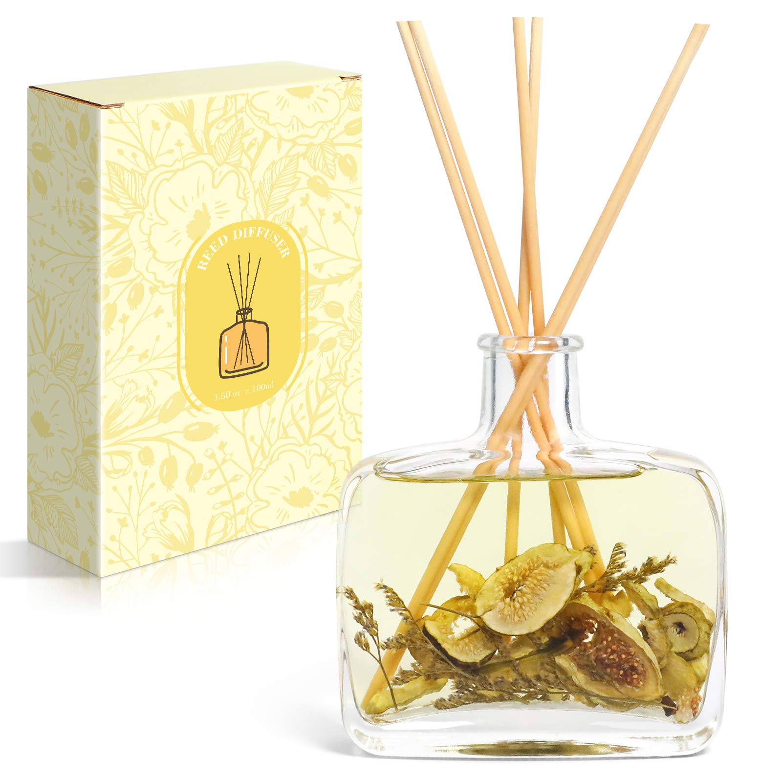 PRETYZOOM 100 Stuks aromatherapie geurstokjes Geurstokken etherische olie accessoires draagbare aromasticks huishoudelijke diffusorsticks kamer aroma sticks Rotan Verdeler