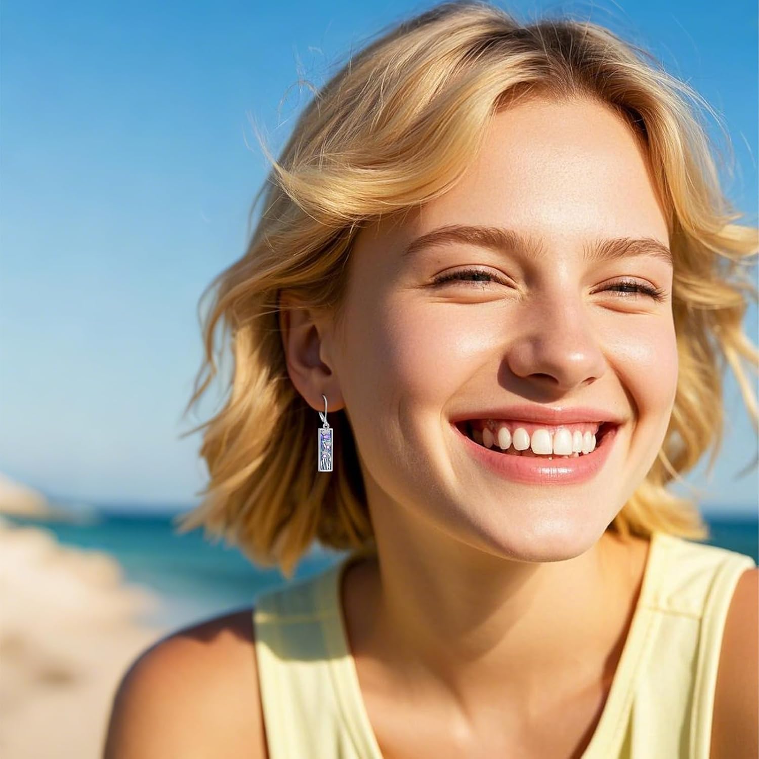 ONEFINITY Scottish Thistle Earrings for Women 925 Sterling Silver Scottish Earrings Thistle Jewelry Gifts For Women - Image 2