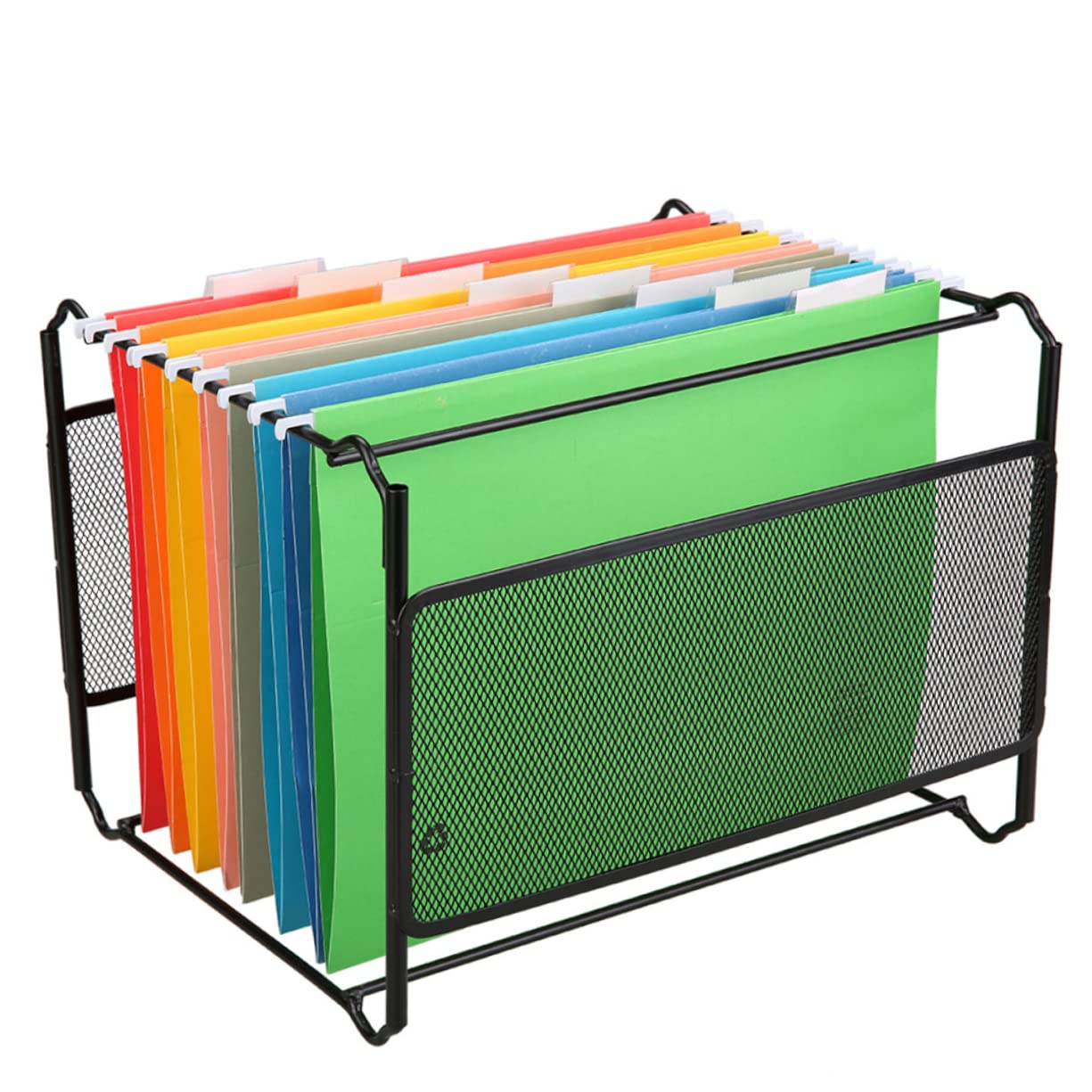 DOITOOL 3 Set Cartelline Sospese Carta Rinforzata Organizer Documenti Ufficio Con Etichette Per Classificazione Resistente E Facile Accesso 8 Pezzi * 3