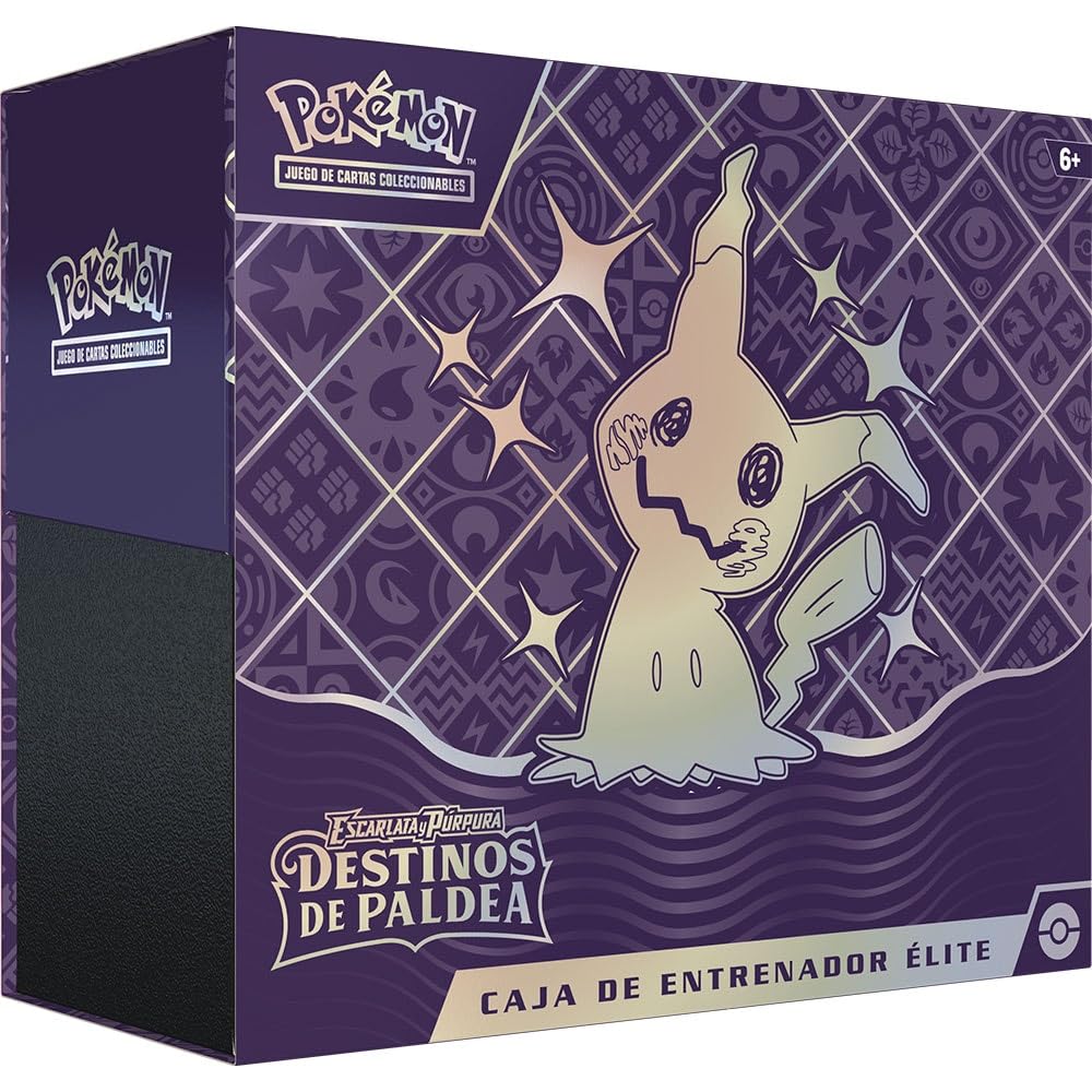 Bandai Juego de Cartas Pokémon TCG: Caja Entrenador Elite Trainer Box SV 4.5 (Español), Descubre Nuevas Estrategias con el Juego de Cartas Pokémon, Aventuras Épicas Te Esperan, PC50471 Multicolor