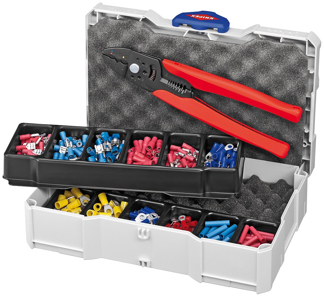 Assortiment de sertissages KNIPEX 97 90 01 avec terminaux