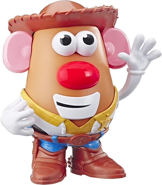 Disney Mr Potato Head Pixar Toy Story 4 Woody's Tater Roundup Figure Toy for Kids Aged 2 and up