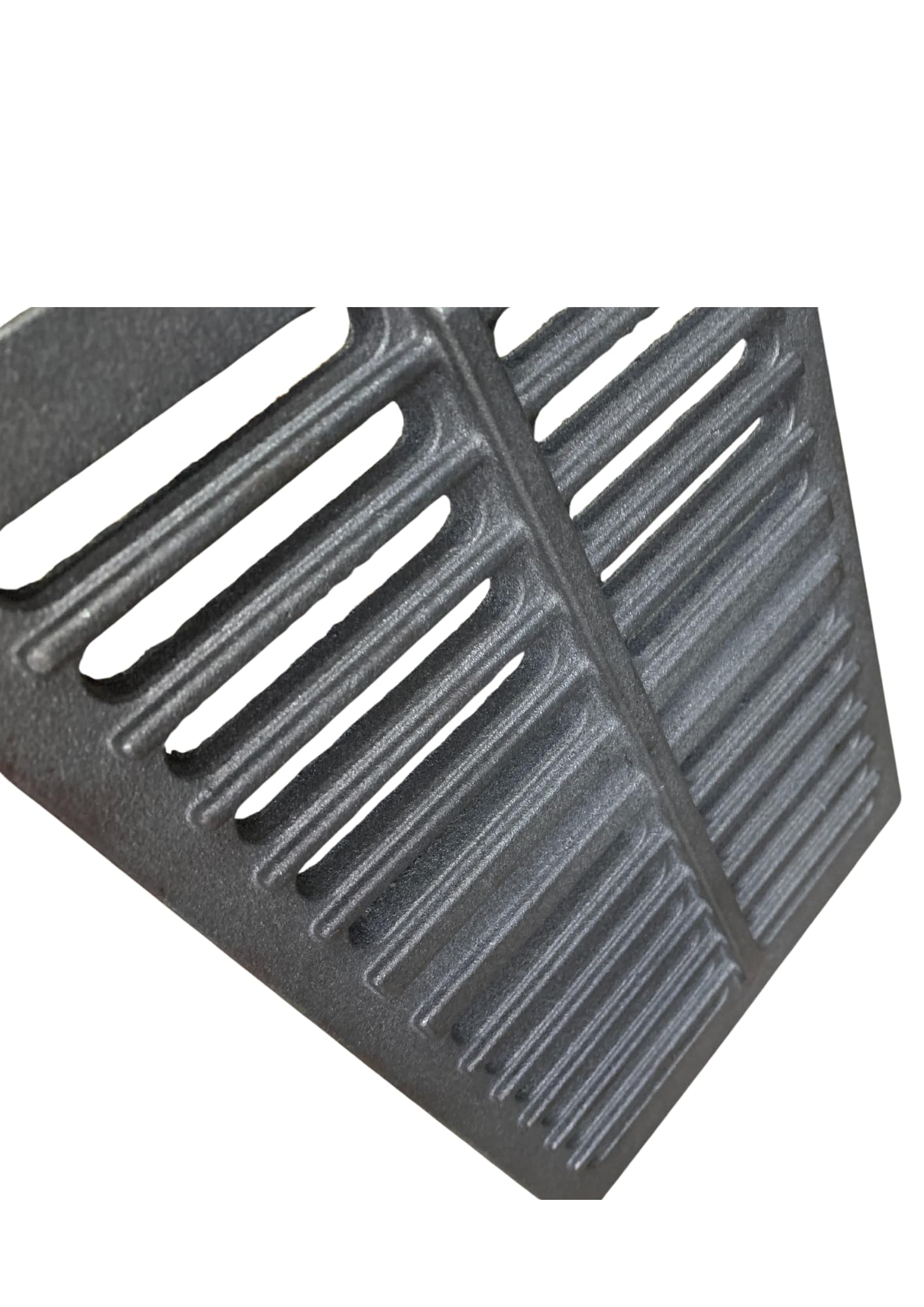 Rejilla de hierro fundido para chimeneas 30,4 x 20,9 x 1 cm