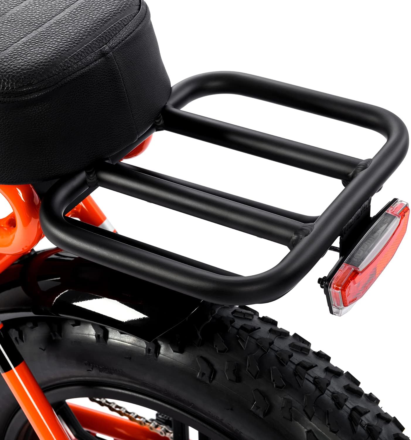 Addmotor Electric Bike Cycling Alloy Externally Extended Rear Rack Tailstock Carrier Rack Bicycle Accessories Seat Post Quick Release for EB2.0 M-66 R7(Does not Apply to Older Models)