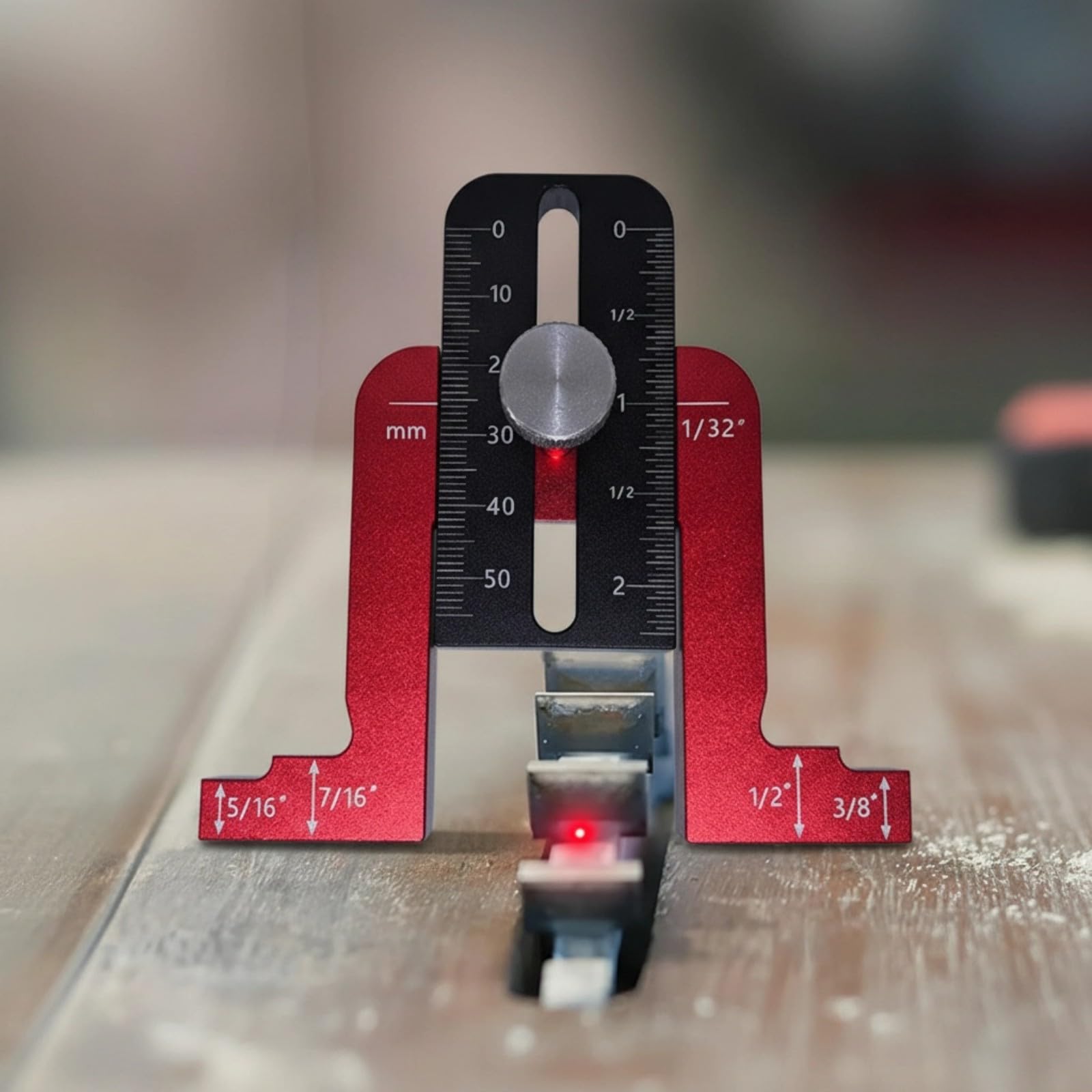 Righello Misuratore Multiuso in Alluminio per Laboratori