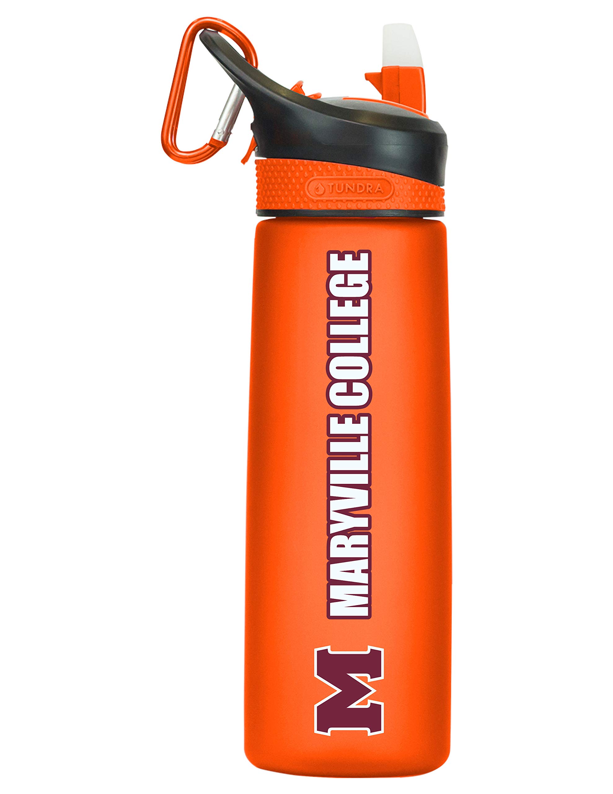 The Fanatic Group Maryville College Frosted Sport Water Bottle, Design-1 - Orange