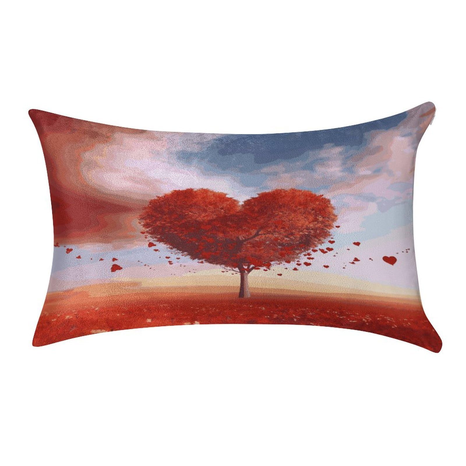 Btcowzrv Style Heart Tree Pillow Cover Pillow Case Pillowcase