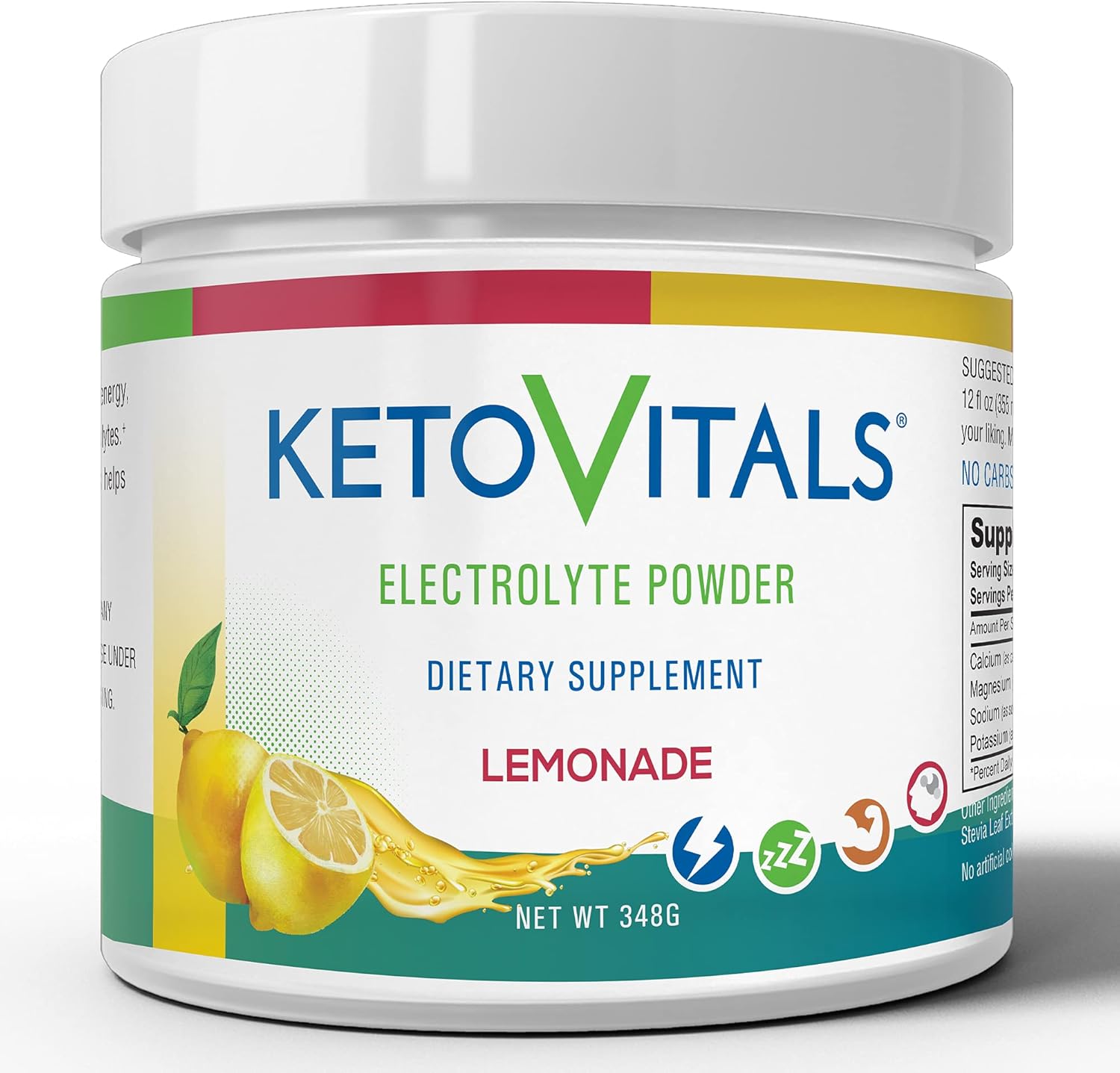 Keto Vitals Electrolyte Powder | Keto Friendly Electrolytes with Potassium, Magnesium, Sodium & Calcium | Electrolytes Supplement Energy Drink | Zero Calorie And Carb | Sugar Free (Raspberry Lemonade) : Health & Household