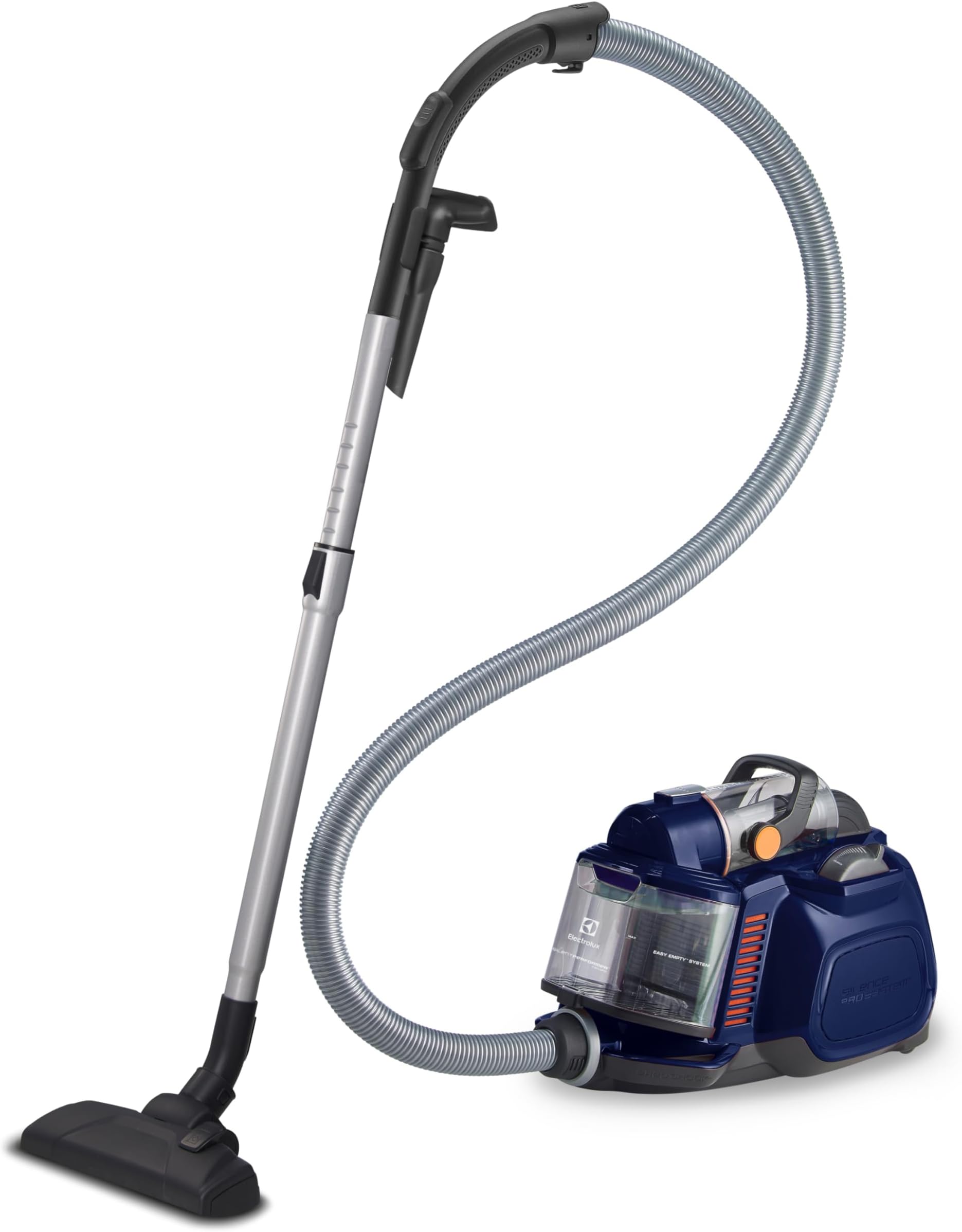 Electrolux 2200W Bagless Canister Vacuum Cleaner, Powerful Suction & Quiet Operation, Silent Motor Technology & Easy Empty, Allergyplus Clean Air Filtration for Pet Hair, Hard Floor & Carpet ZSPC2000