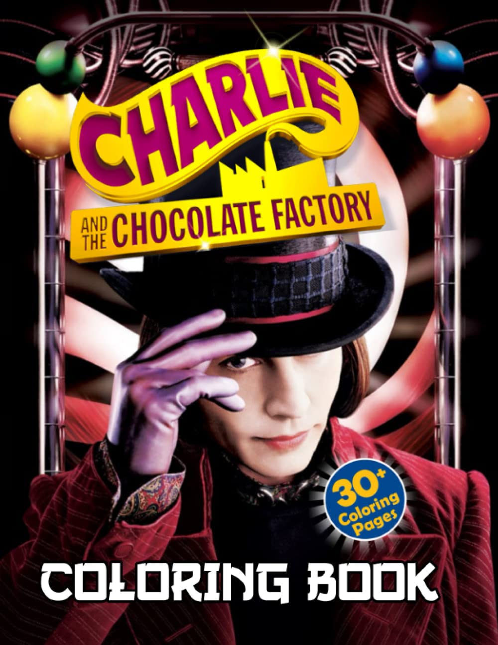 Buy Charlie and the Chocolate Factory Coloring Book: Great Coloring ...