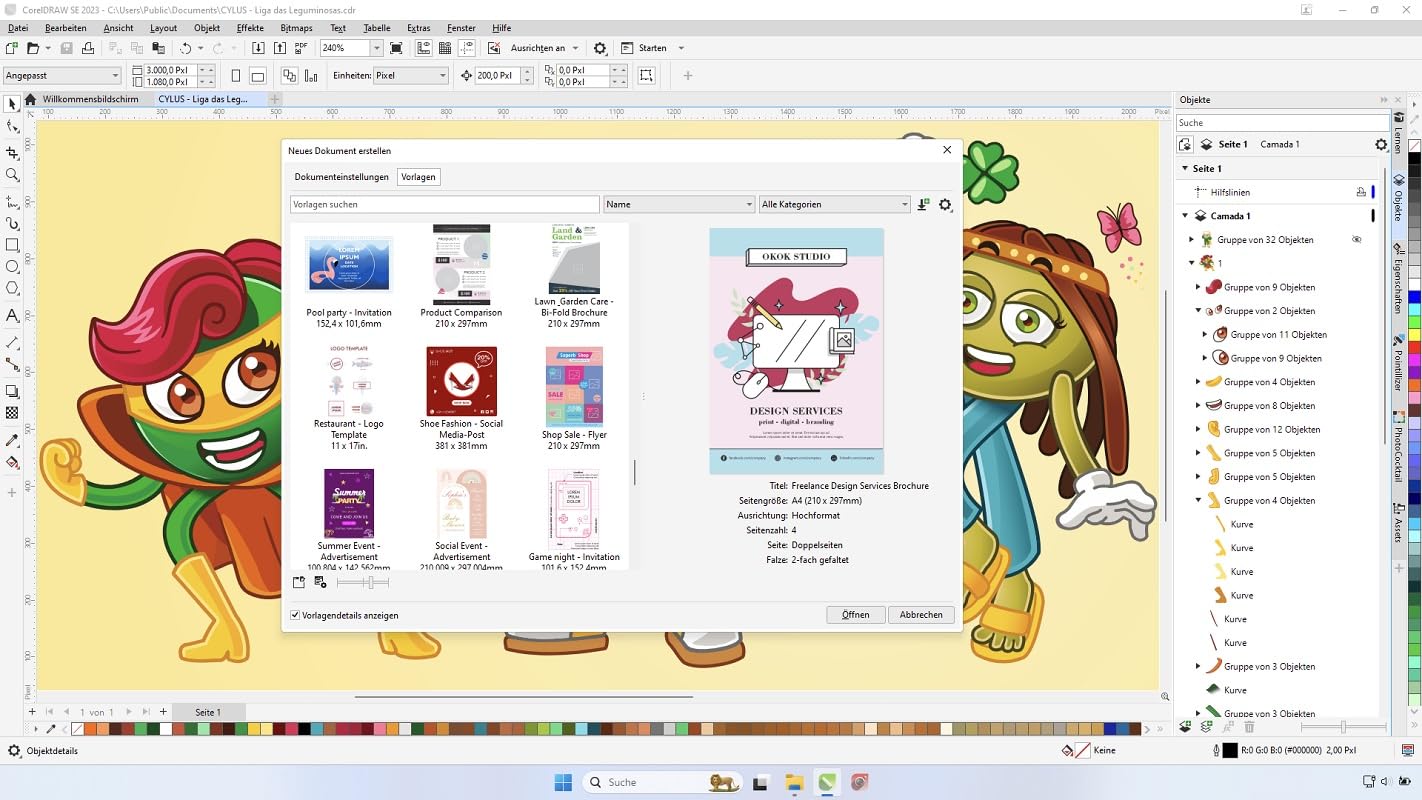 COREL CorelDRAW Graphics Suite Special Edition 2023 OEM inkl. AfterShot 3 + PhotoMirage Express Dauerlizenz DVD-Box