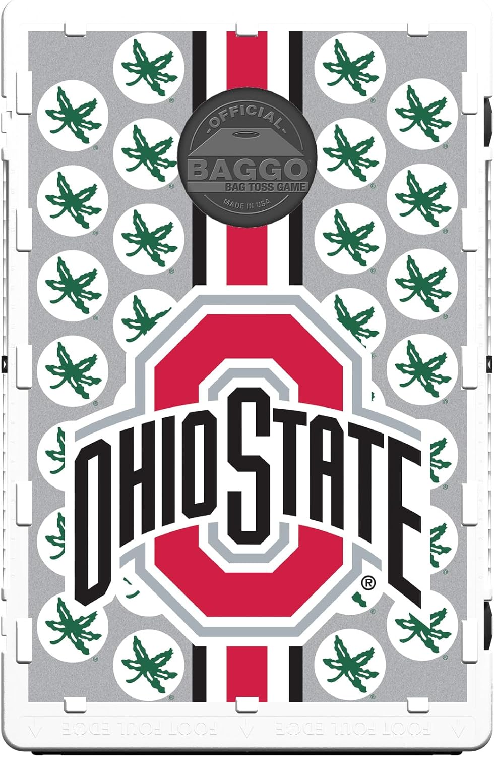 Ohio State Buckeyes Fanatic Baggo 2x3 Bean Bag Toss Portable Cornhole Game